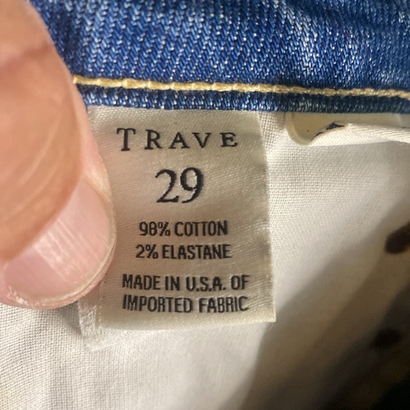 Trave Irina light wash (breakdown) slim jeans size 29 distressed inseam 28 - Picture 14 of 16